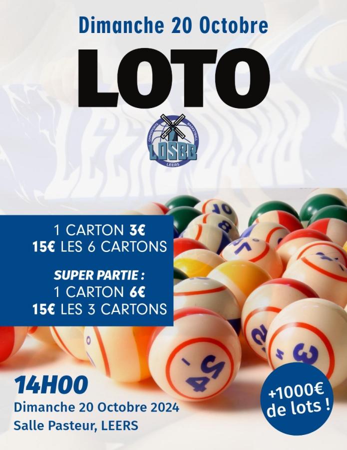 Loto 2024 du Leers OSBB !