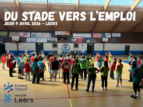 Du stade vers l’emploi : une après-midi pas comme les autres à Leers