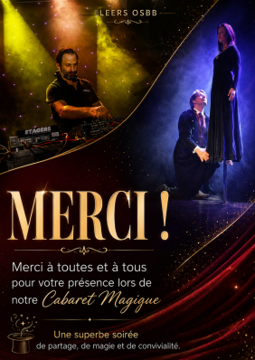 SOIRÉE CABARET MAGIQUE - MERCI !